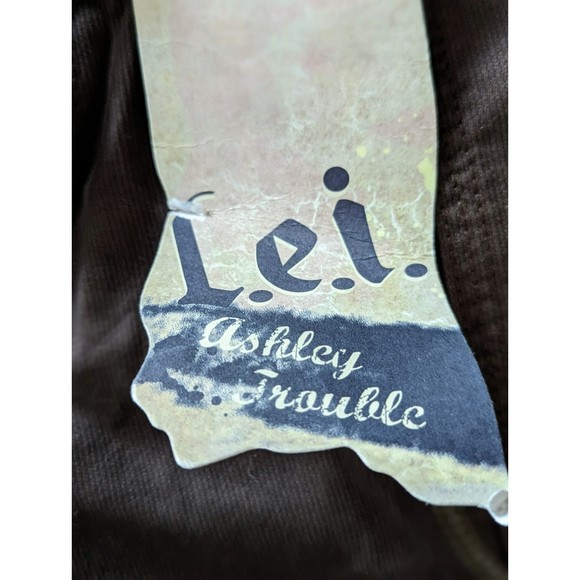 NWT L.E.I. Ashley Trouble Capris Sz 9 - Picture 5 of 13